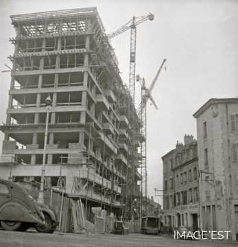 Construction du building Joffre (Nancy)